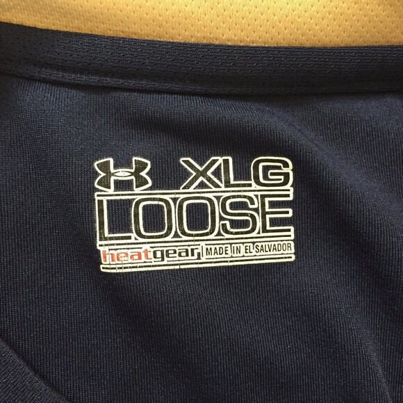 Under Armour Men XL Loose Heat Gear Short Sleeve Pitt Panthers - Picture 4 of 5